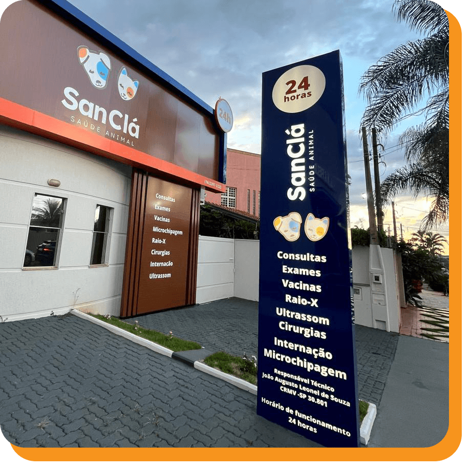 SanClá Araraquara — Fachada da clínica